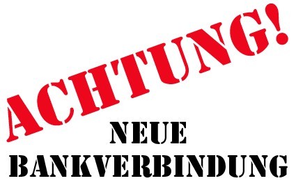 Neue Bankverbindung
