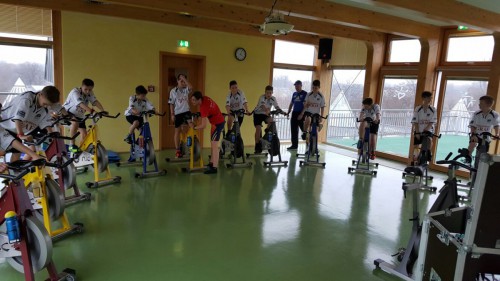 Cooles Training im Maja Mare...