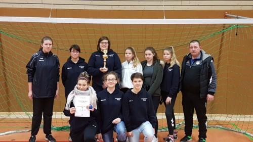C-Juniorinnen schließen Hallensaison erfolgreich ab