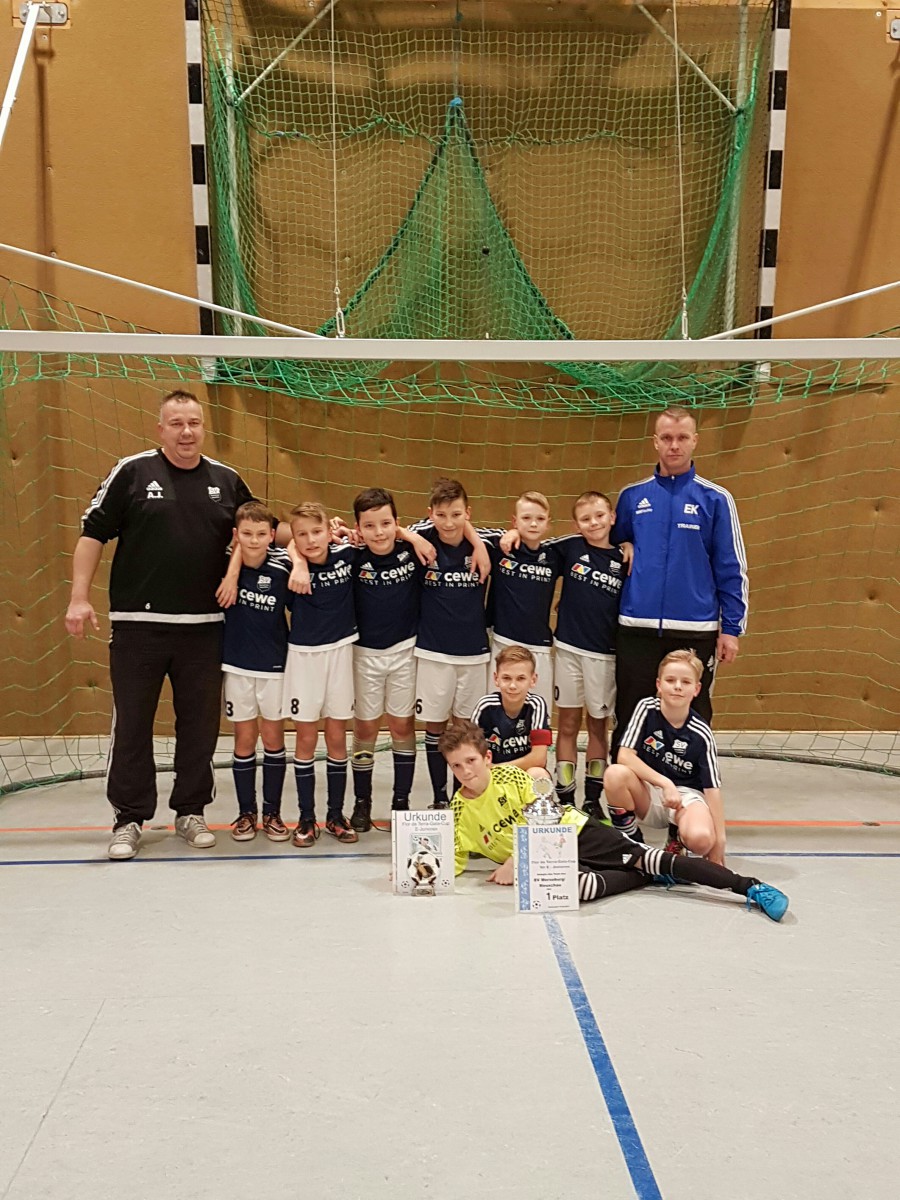E-Jugend gewinnt Hallenturnier in Leuna.