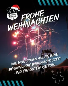 Frohe Weihnachten und einen Guten Rutsch! 🖤🤍