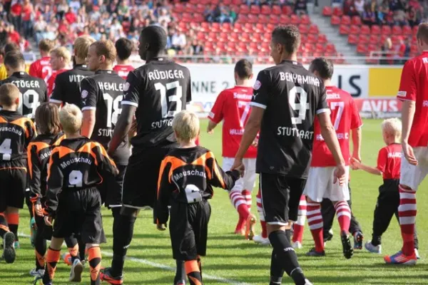 Auflaufkids HFC-VfB Stuttgart II