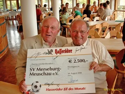 Auszeichnung in Wernigerode '04